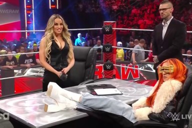Becky Lynch Trish Stratus WWE RAW
