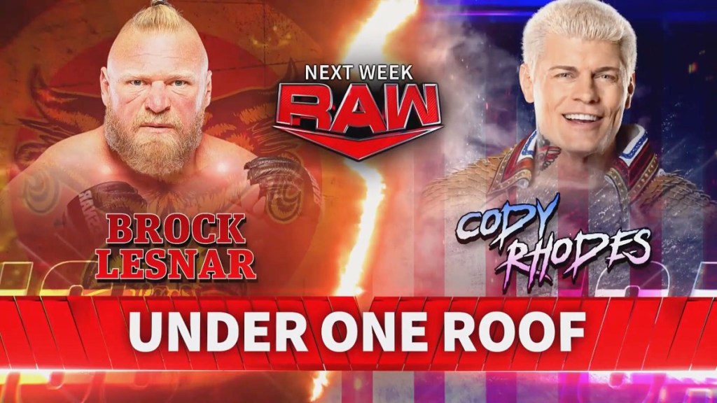 Brock Lesnar Cody Rhodes WWE