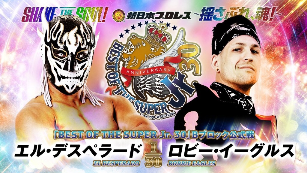 El Desperado Robbie Eagles NJPW Best Of Super Juniors