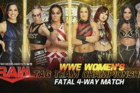 WWE Women's Tag Team title 4-way