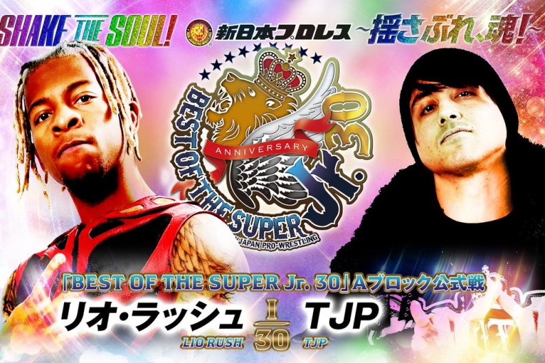 NJPW Best of Super Juniors Lio Rush TJP