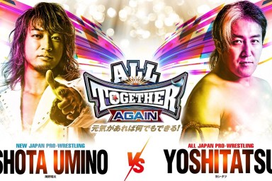 Shota Umino Yoshitatsu NJPW All Together Again
