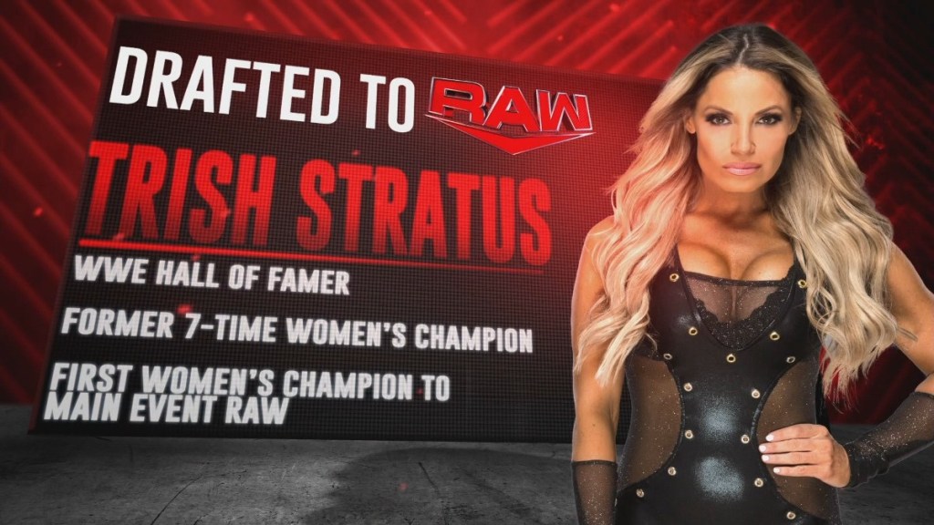 Trish Stratus WWE RAW WWE Draft