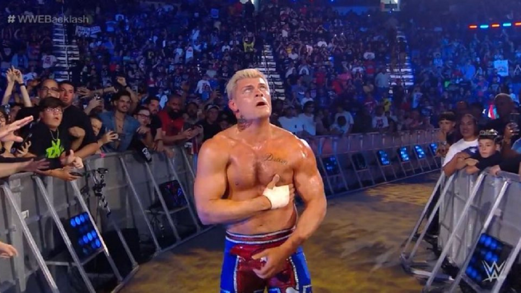Cody Rhodes Defeats Brock Lesnar At WWE Backlash