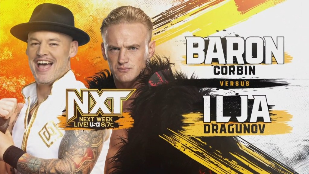 Baron Corbin Ilja Dragunov WWE NXT