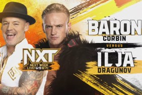 Baron Corbin Ilja Dragunov WWE NXT