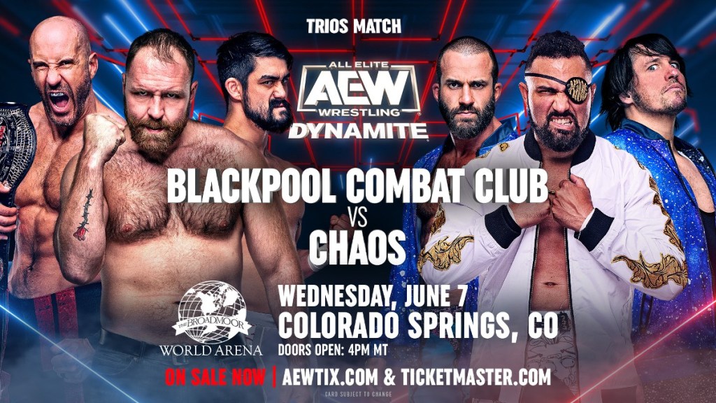 Blackpool Combat Club Chaos AEW Dynamite