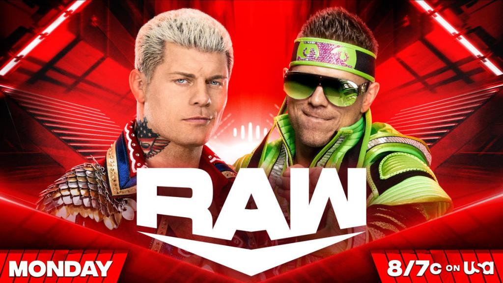 Cody Rhodes The Miz WWE RAW