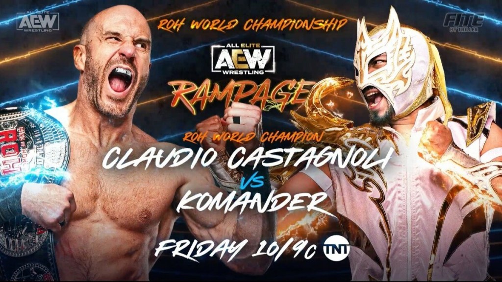 Komander Claudio Castagnoli AEW Rampage