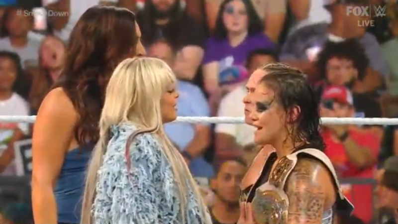 Liv Morgan Ronda Rousey Shayna Baszler WWE SmackDown