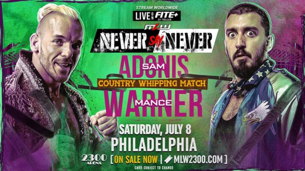 Mance Warner Sam Adonis MLW Never Say Never