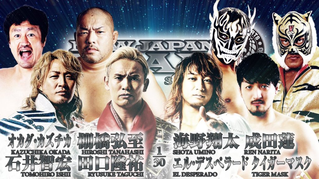 NJPW New Japan Road Night 4 Kazuchika Okada Hiroshi Tanahashi
