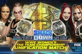 Ronda Rousey Shayna Baszler Alba Fyre Isla Dawn WWE SmackDown