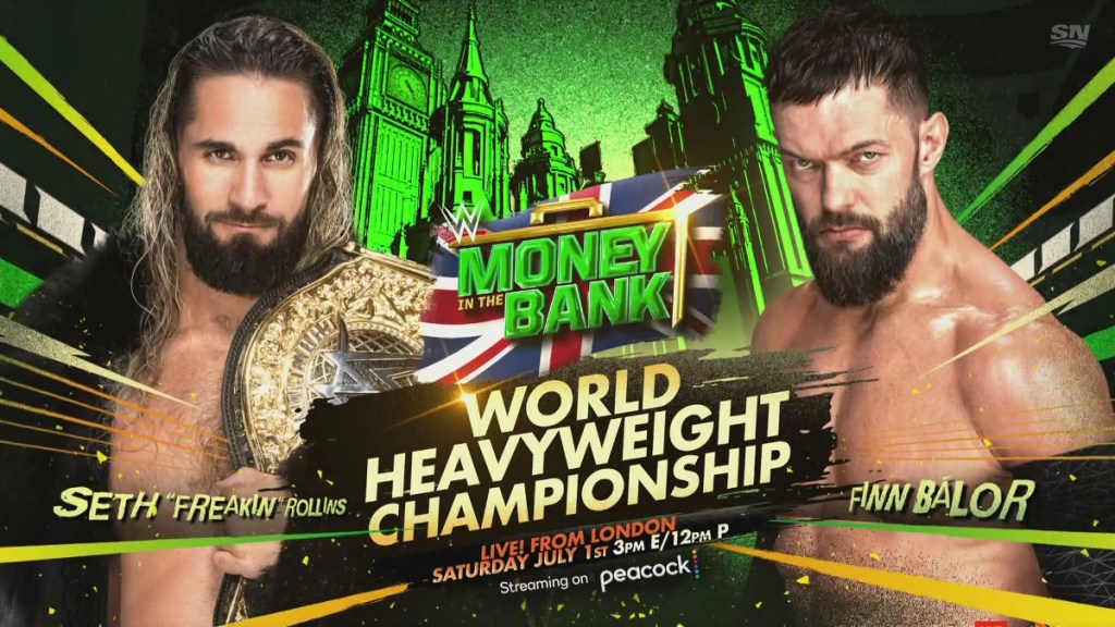 Seth Rollins Finn Balor WWE Money in the Bank