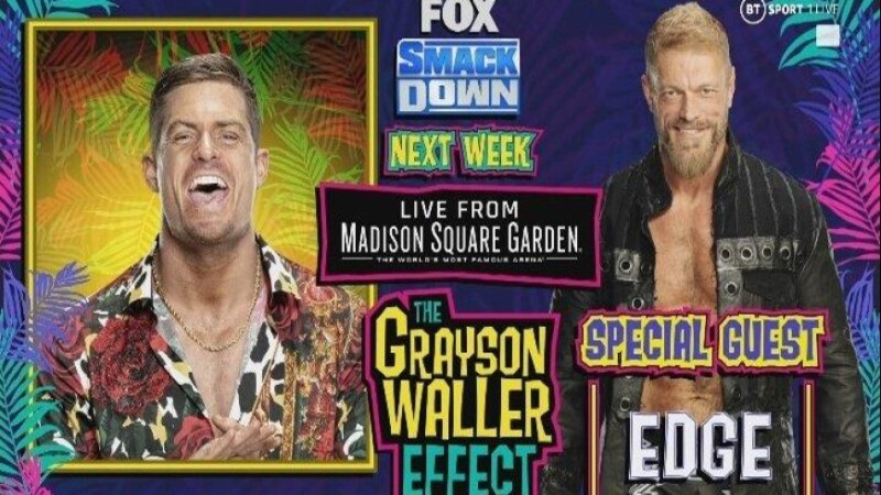 WWE SmackDown Edge Grayson Waller