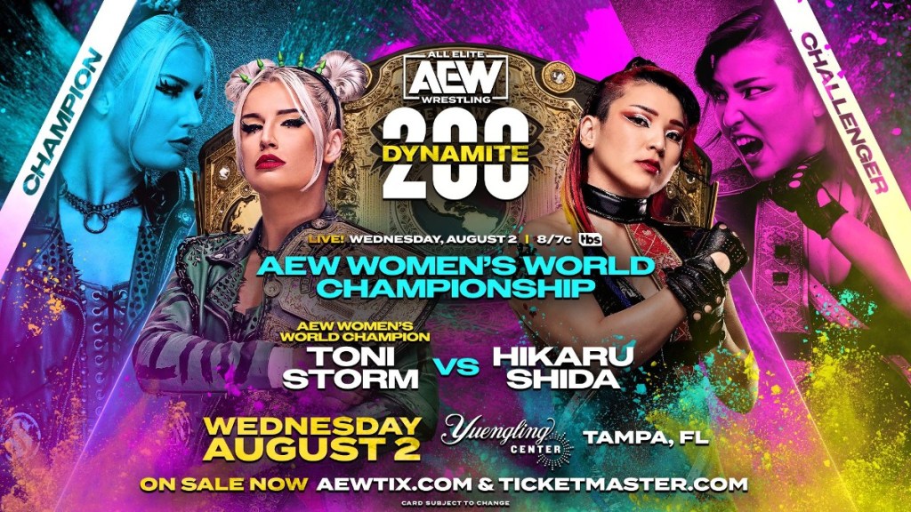 AEW Women's World Championship Toni Storm Hikaru Shida AEW Dynamite