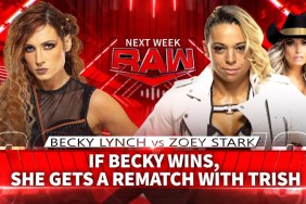 Becky Lynch Zoey Stark WWE RAW