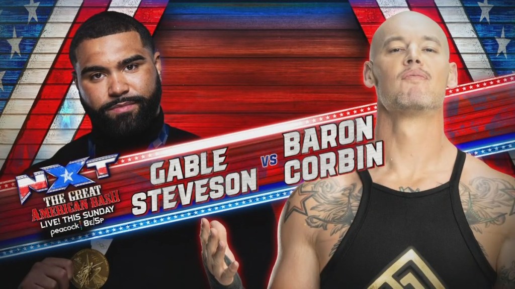 Gable Steveson Baron Corbin WWE NXT