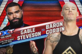 Gable Steveson Baron Corbin WWE NXT