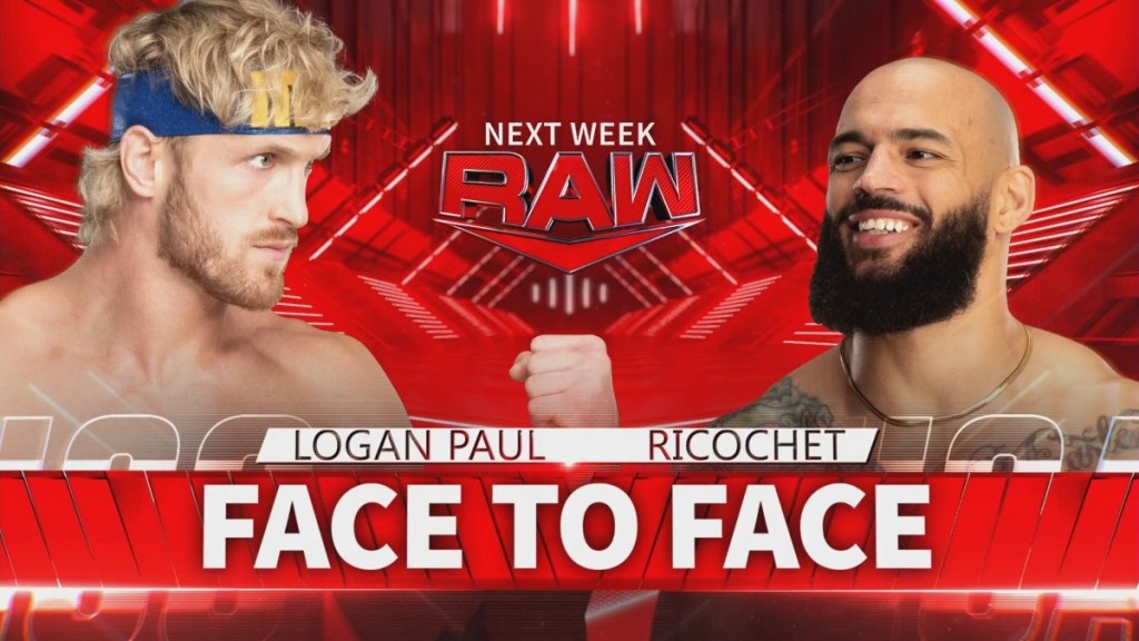 Logan Paul Ricochet WWE RAW