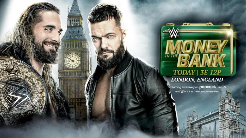 WWE Money in the Bank Finn Balor Seth Rollins
