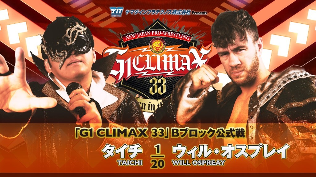 NJPW G1 Climax 33 Will Ospreay