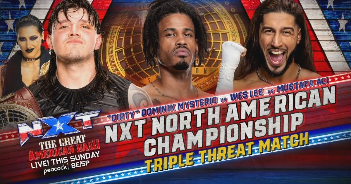 North American Title Match Set For NXT Great American Bash