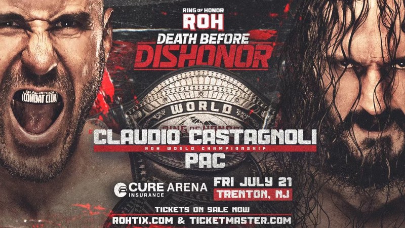 ROH Death Before Dishonor Claudio Castagnoli PAC