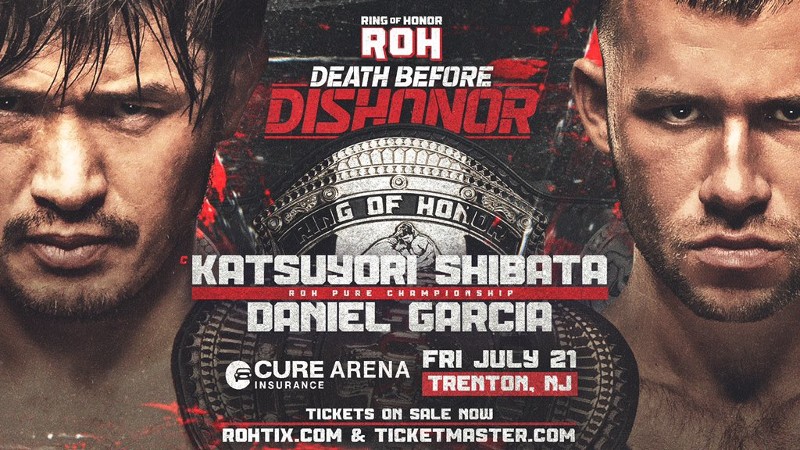 ROH Death Before Dishonor Katsuyori Shibata Daniel Garcia
