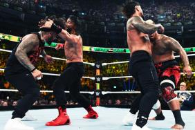 The Usos Roman Reigns Solo Sikoa The Bloodline WWE Money in the Bank