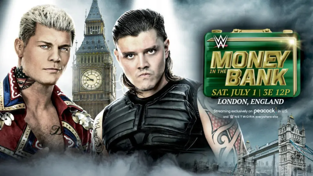 WWE Money in the Bank Cody Rhodes Dominik Mysterio