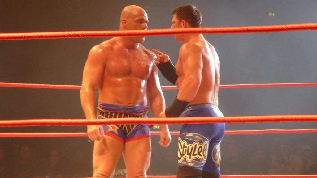 kurt angle aj styles