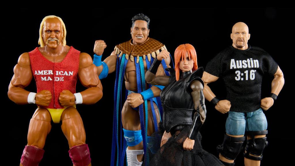 Wwe Elite Wrestlemania 40 Complete Set Of 4 Action Figures : Target