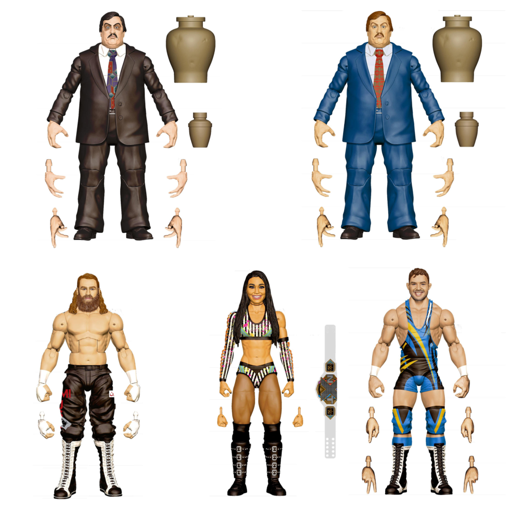 WWE Elite Survivor Series 2023 - Complete Set of 4 WWE Toy Wrestling Action  Figure by Mattel! This set includes: Shawn Michaels, Charlotte Flair, Jerry  Lawler & Kevin Owens!