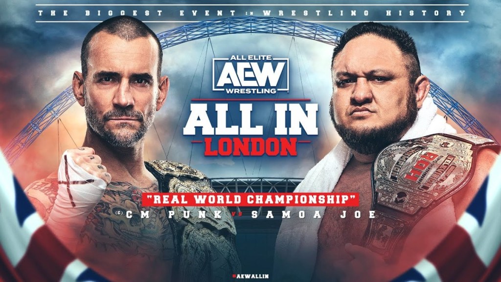 AEW All In CM Punk Samoa Joe