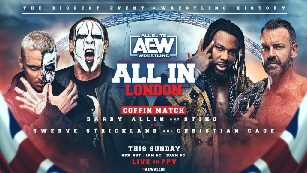 AEW All In: Sting & Darby Allin vs. Swerve Strickland & Christian Cage Result
