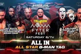 AEW Collision CM Punk Darby Allin Jay White