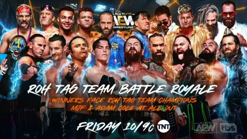 AEW Rampage ROH Tag Team Battle Royale