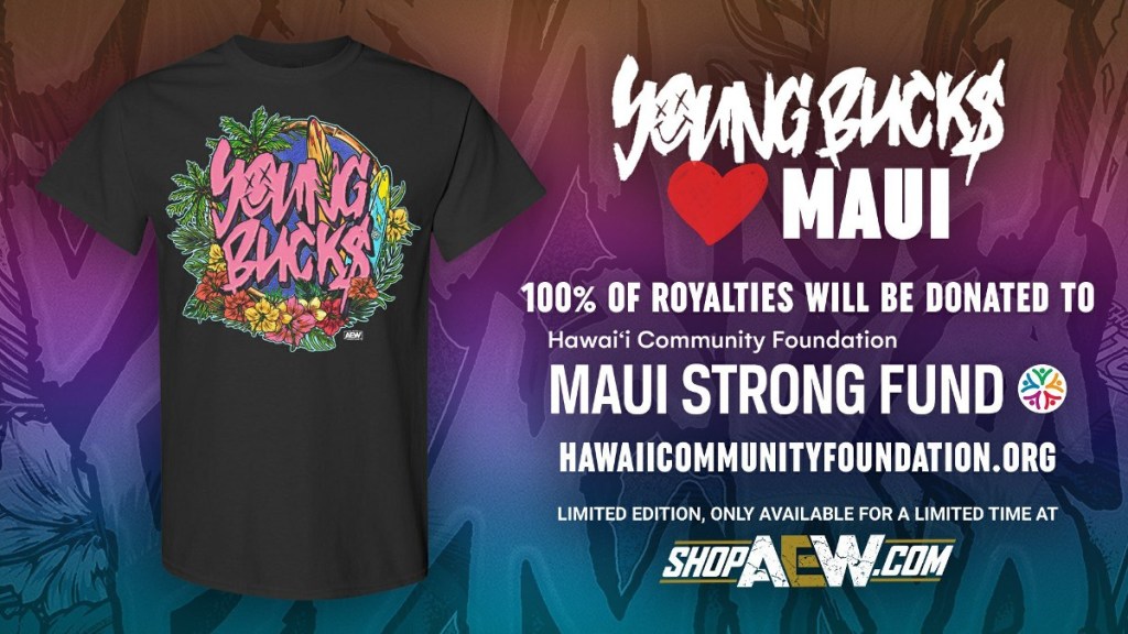 AEW Young Bucks Love Maui