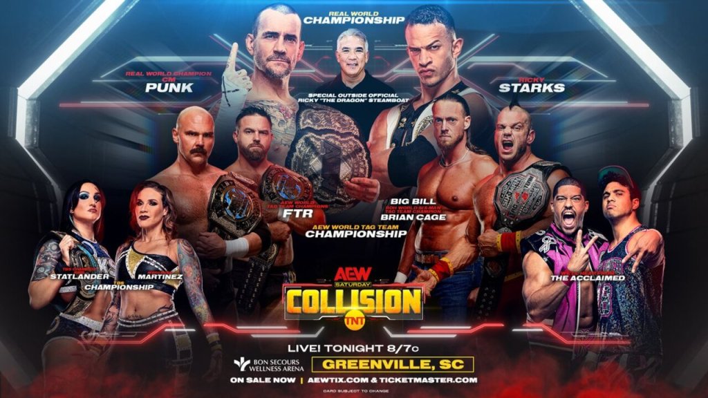 AEW Collision August 5 CM Punk Ricky Starks