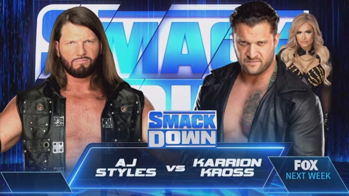 AJ Styles - Karrion Kross Rivalry Set To Continue