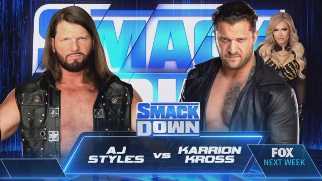 AJ Styles Karrion Kross WWE SmackDown