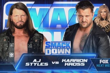 AJ Styles Karrion Kross WWE SmackDown