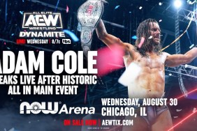 Adam Cole AEW Dynamite