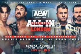 Aussie Open MJF Adam Cole AEW All In