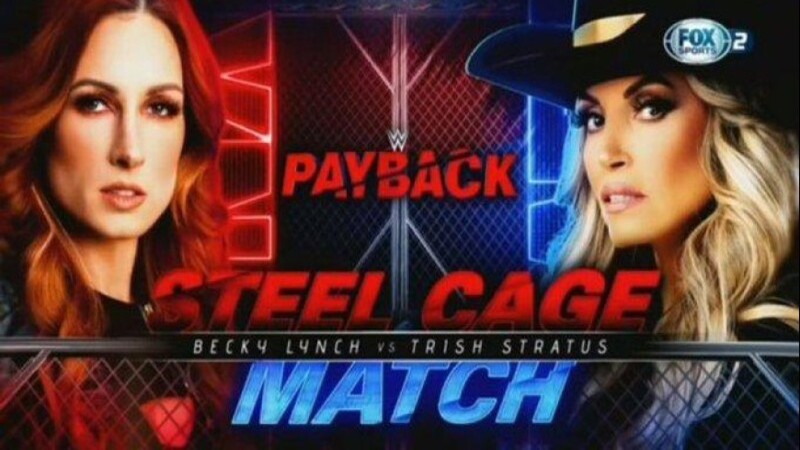 Becky Lynch vs. Trish Stratus cage match advertised for WWE Payback -  WON/F4W - WWE news, Pro Wrestling News, WWE Results, AEW News, AEW results