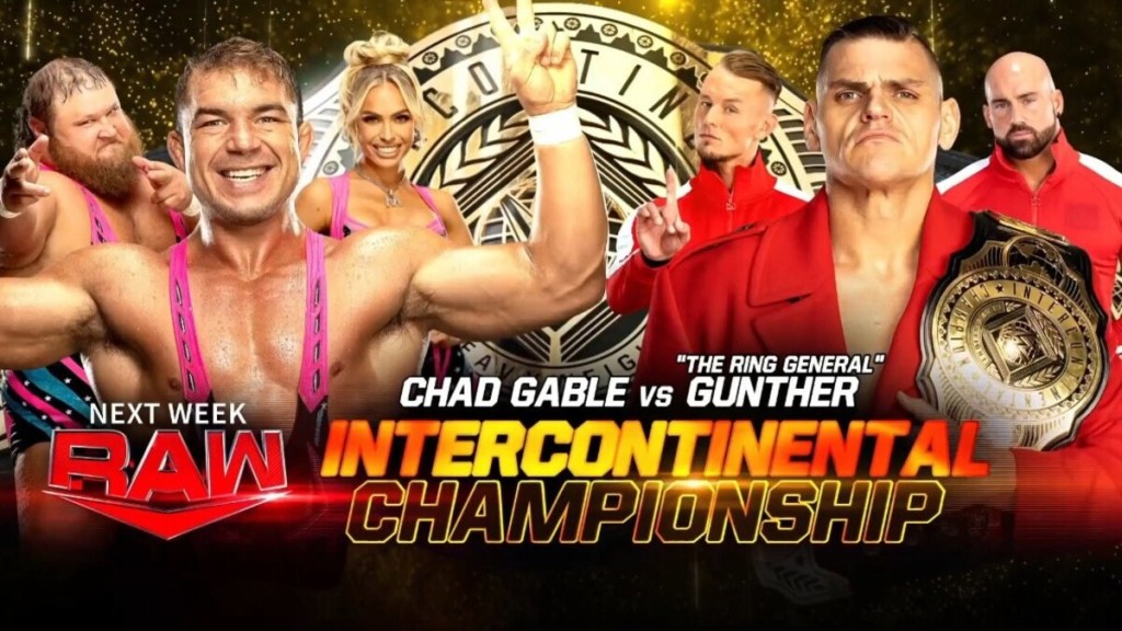 Chad Gable Gunther WWE RAW