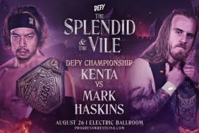DEFY The Splendid and The Vile KENTA Mark Haskins