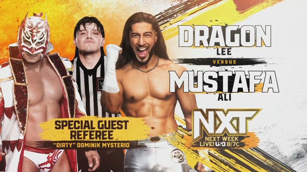 Dragon Lee Mustafa Ali WWE NXT