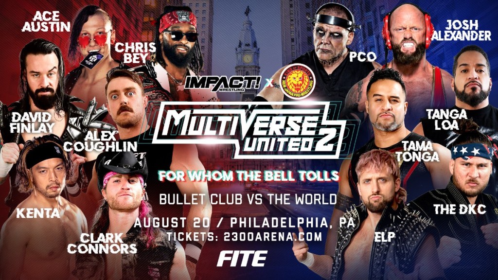 Bullet Club vs. The World Set For IMPACT x NJPW Multiverse United 2